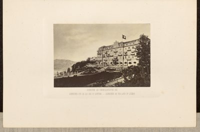 Axenstein am Vierwaldstättersee von Unknown artist