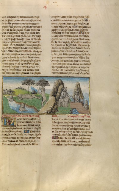 Badende und Seidenhändler von Unknown artist
