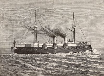 Schlachtschiff Etna von Unknown artist
