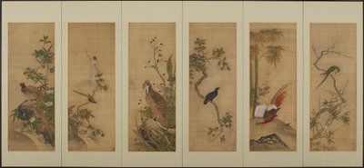 Vögel und Blumen von Unknown artist