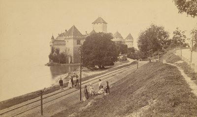 Schloss Chillon am Genfersee von Unknown artist