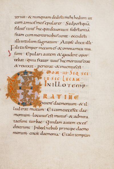 Geschmückte Initiale E von Unknown artist