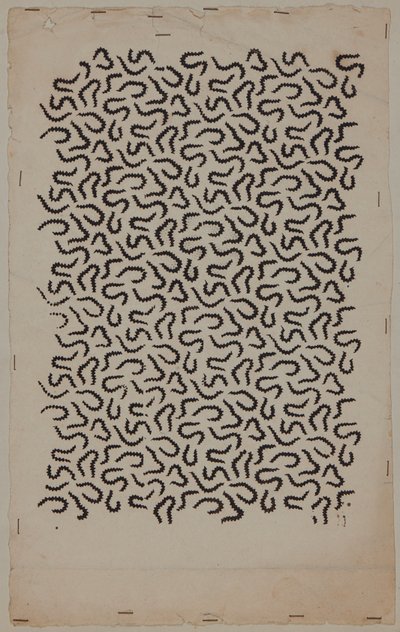 Entwurfszeichnung, spätes 18. Jahrhundert von Unknown artist