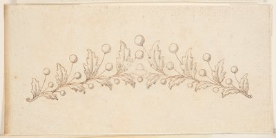 Entwurf für eine Krone von Unknown artist