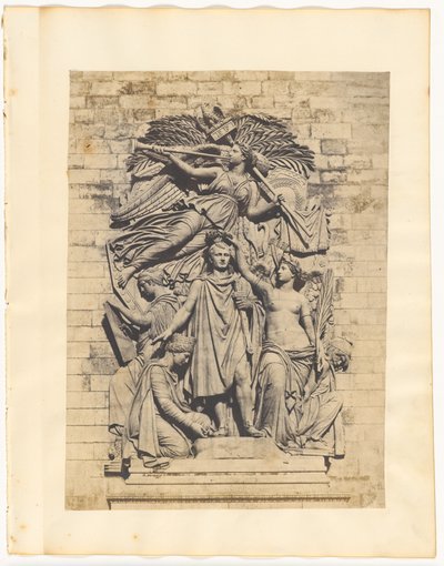 Detail von "Le Triomphe" auf dem Arc de Triomphe von Unknown artist