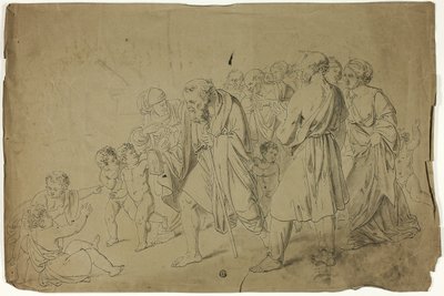 Diogenes sucht einen ehrlichen Mann von Unknown artist