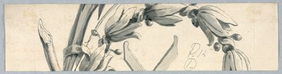 Fragment eines Kranzes mit Monogramm Christi von Unknown artist