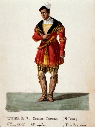 François Joseph Talma in Otello von Unknown artist