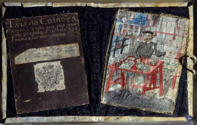 Frontispiz der Gedichtsammlung des portugiesischen Dichters Luis Vaz de Camoes von Unknown artist