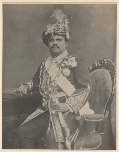 H.H.H. der Maharaja Takhtsingji von Unknown artist