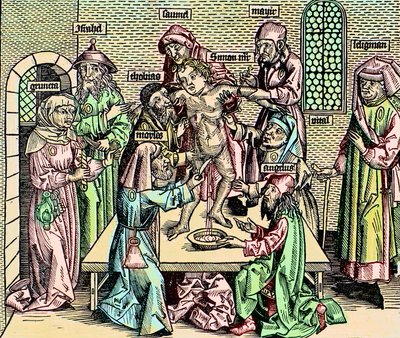 Geschichte des Judentums - Martyrium von Simon in Trient von Unknown artist