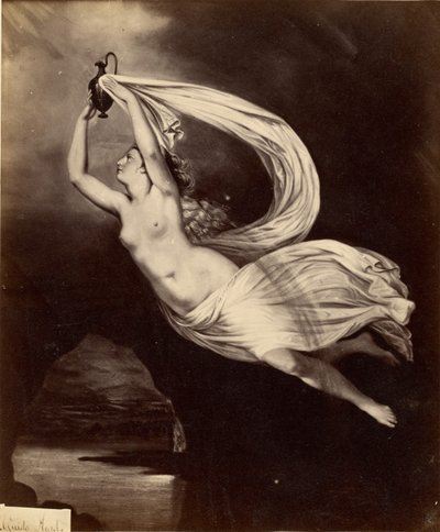 Iris bringt das Wasser des Flusses Styx nach Olympus für die Götter, um darauf zu schwören (nach Guy Head) von Unknown artist