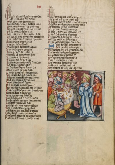 Joseph speist mit seinen Brüdern von Unknown artist