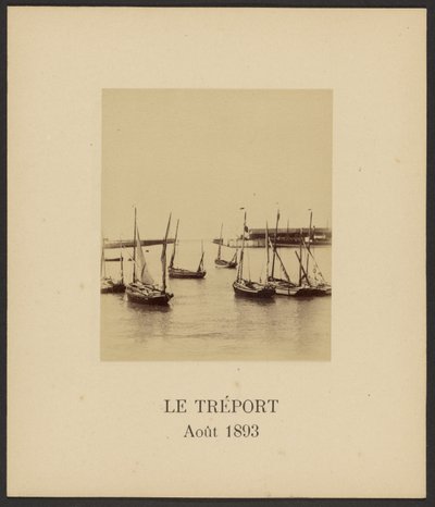 Le Tréport von Unknown artist