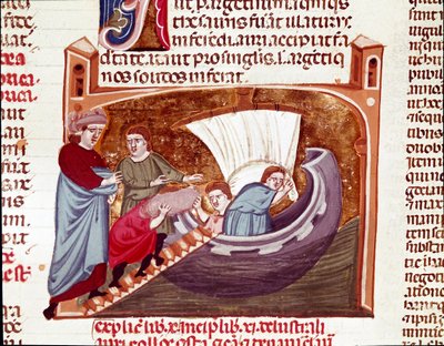 Beladung eines Schiffes zur Zeit von Kaiser Justinian von Unknown artist