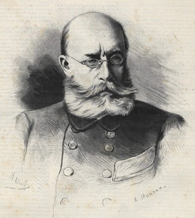 Louis Léon César Faidherbe (1818 - 1889) französischer General und Kolonisator, Gravur des 19. Jahrhunderts. Bianchetti-Sammlung von Unknown artist