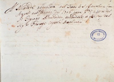 Bühnenbilddetails für die Aufführung der Oper „Mitridate“ von Giuseppe Aldrovandini von Unknown artist