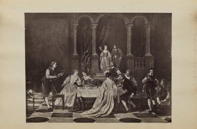 Gemälde eines Musikrezitals von Unknown artist