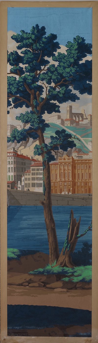 Tafel: Die Ansichten von Lyon von Unknown artist
