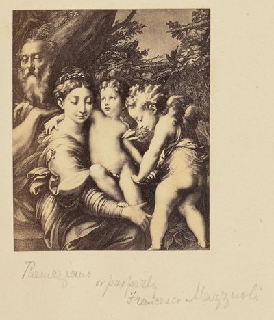 Parmegiano oder Richtig Francesco Mazzuoli von Unknown artist