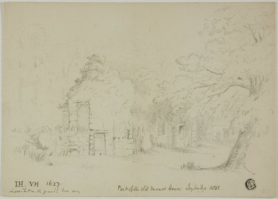 Teil des alten Herrenhauses, Toybridge von Unknown artist