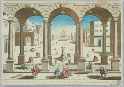 Guckkasten, Vue perspective de l