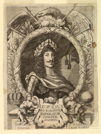 Porträt von Kaiser Leopold I. (1640-1705) von Unknown artist
