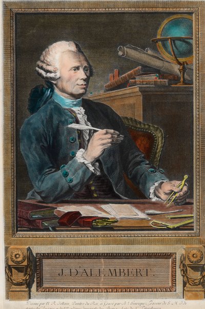 Porträt von Jean Le Rond d