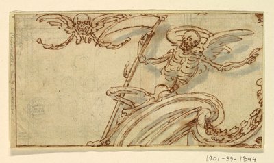 Entwurf für ein Grabdenkmal von Unknown artist