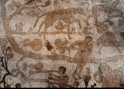 Darstellung der imaginären indischen Fauna, die die Heldentaten Alexanders des Großen symbolisiert von Unknown artist