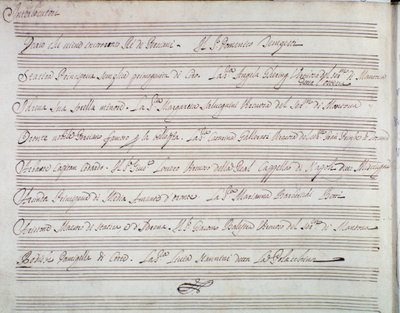 Zusammenfassung der Oper Die Krönung des Darius von Giuseppe Aldrovandini (1703) von Unknown artist