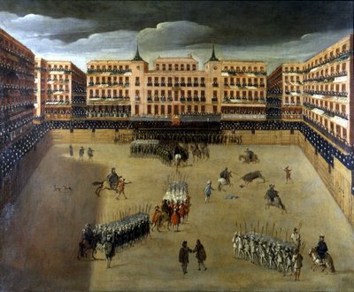 Szene einer Corrida in Madrid von Unknown artist