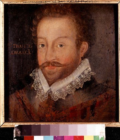 Sir Francis Drake, nach einem Stich von Jodocus Hondius, ca. 1583 von Unknown artist