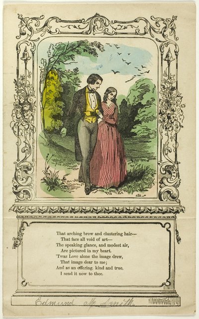 Das sich wölbende Gebräu und das sich sammelnde Haar (Valentinstag) von Unknown artist