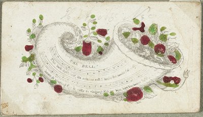 Die Glocke (Valentine) von Unknown artist