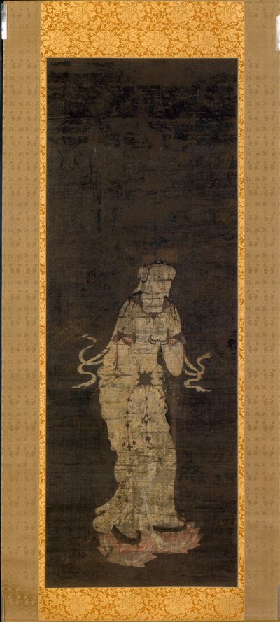 Der Bodhisattva Seishi, aus dem Triptychon Annäherung der Amida-Trinität von Unknown artist