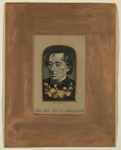 Der verstorbene Earl of Beaconsfield von Unknown artist