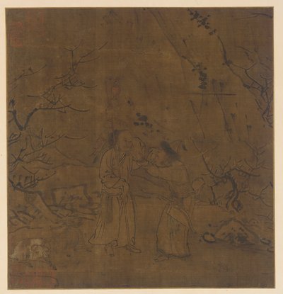 Der tränenreiche Abschied von Su Wu und Li Ling von Unknown artist