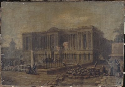 Der Angriff auf den Louvre, 29. Juli von Unknown artist