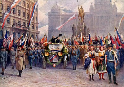 Tomas Garrigue Masaryk von Unknown artist