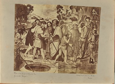 Verkauf Josephs durch seine Brüder von Unknown artist