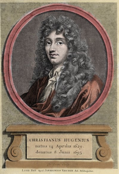 Porträt von Christiaan Huygens, niederländischer Physiker und Mathematiker (1629-1695) von Unknown artist