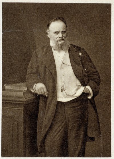Porträt von Aristide Boucicaut (Kaufmann und Philanthrop) im Jahr 1874 von Unknown photographer