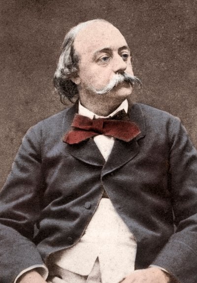 Porträt des englischen Schriftstellers Gustave Flaubert (1821-1880) von Unknown photographer