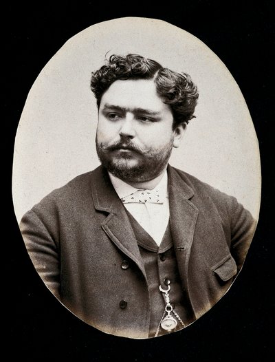 Porträt von Isaac Albeniz von Unknown photographer