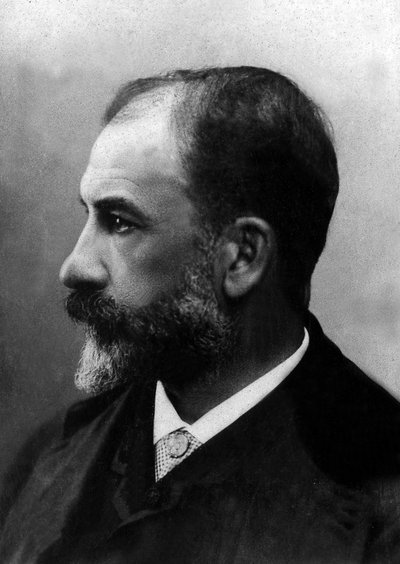 Porträt von Leon Joseph Florentin Bonnat (1833-1922), französischer akademischer Maler von Unknown photographer