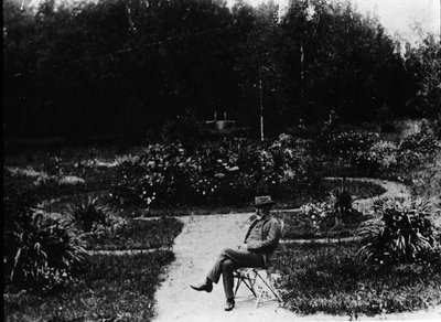 Porträt des Komponisten Piotr Iljitsch Tschaikowski von Unknown photographer