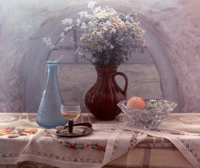 Gemütliches Tisch-Stillleben von UstinaGreen