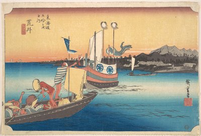 Arai, Tosen von Utagawa Hiroshige
