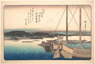 Aufklarendes Wetter in Shibaura von Utagawa Hiroshige